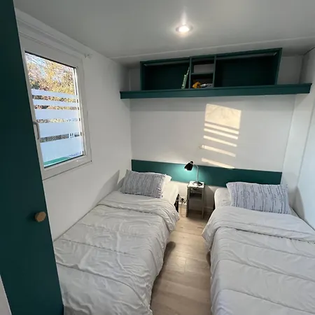 Mobil-home Oasis 营地 罗克布伦河畔阿尔让